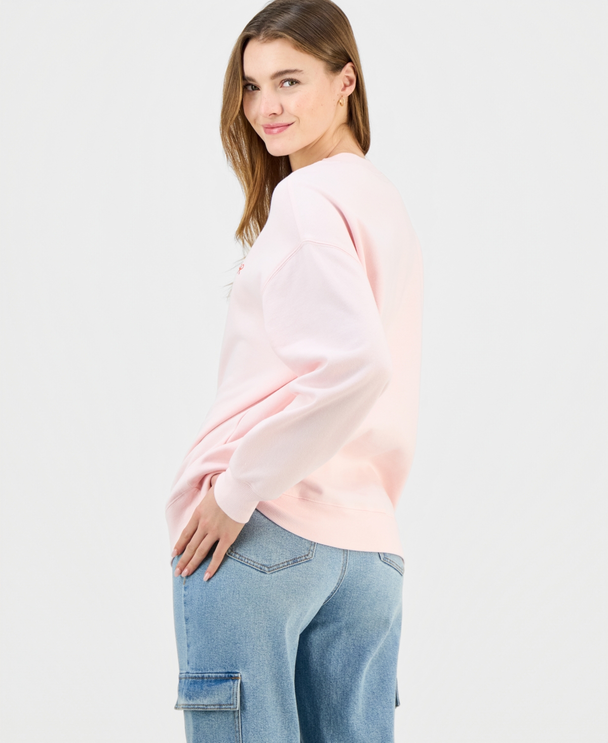 Rebellious One Juniors' Gingerbread Cookies Fleece Sweatshirt