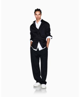 Men's Night Lab Embellished Woven Shirt