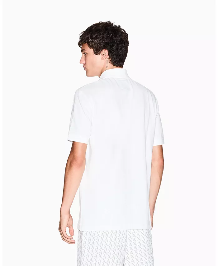 Men's Icon Logo Pique Polo Shirt - thumbnail 4