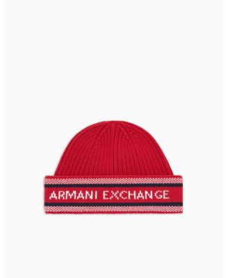 Men's Logo Tape Beanie Cap