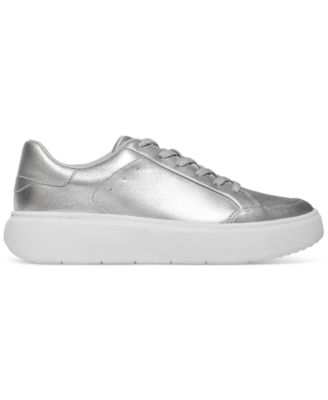 Women's RTG Metallic-Leather Lace-up Sneakers