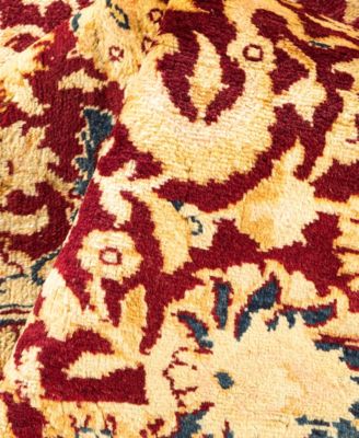 Adorn Hand Woven Rugs Mogul M1029 Rug Collection In Red