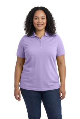 Plus Size Within Perfect Short-Sleeve Polo Shirt