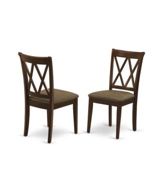 3-Piece Solid Wood Dining Set with Drop-Leaf Table and 2 Upholstered Chairs