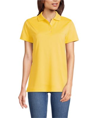 Women's School Uniform Short Sleeve Polyester Polo Shirt