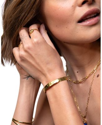 Dela Textured Cuff Bracelet