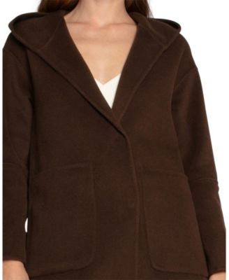 Walk My Way Wool Blend Oversized Maxi Coat