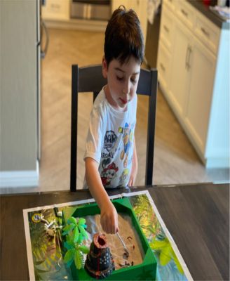 My Little Sandbox Dino Land Tabletop Play Set