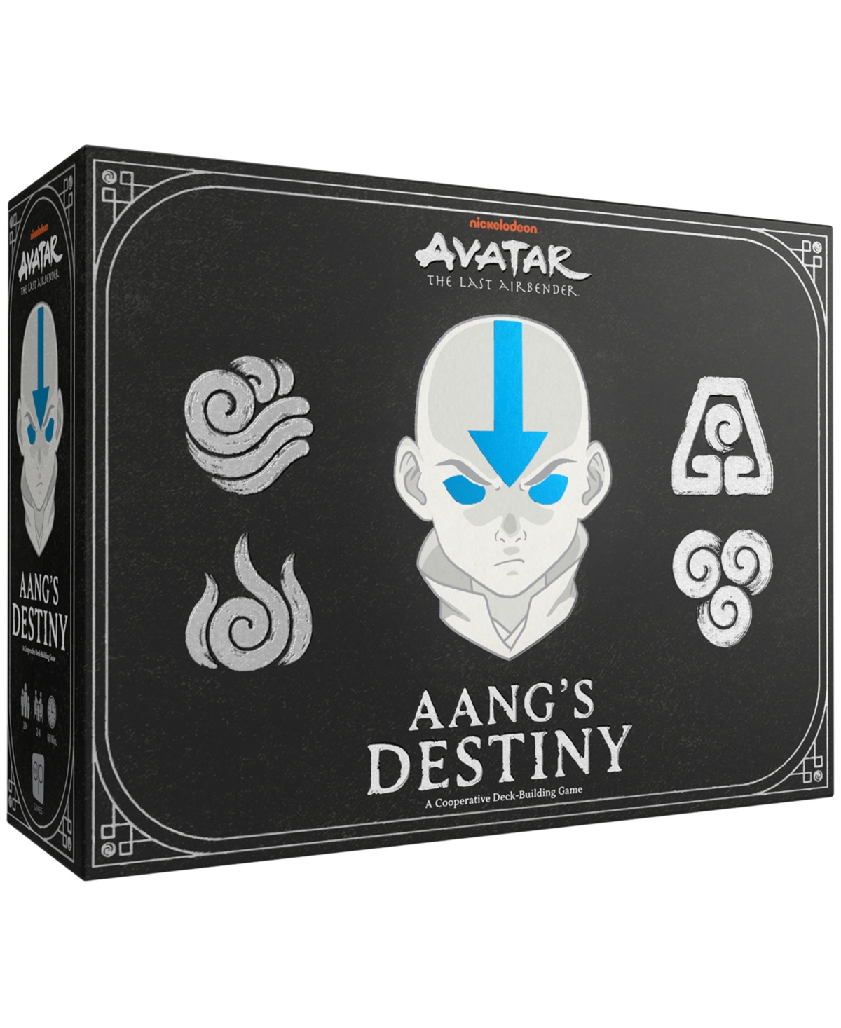 Usaopoly Avatar The Last Airbender Aang's Destiny A Cooperative Deck-building Game In Multi