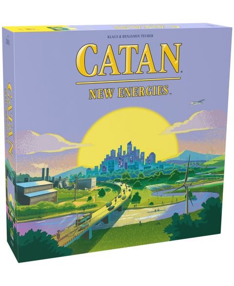 Детская настольная игра Catan Studio New Energies Strategy Family Board Game, Ages 12+