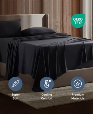 Premier Collection Deep Pocket 4 Piece Sheet Set, California King