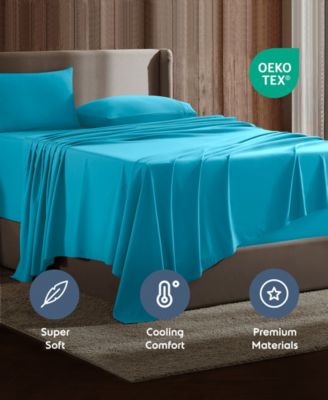 Premier Collection Deep Pocket 4 Piece Sheet Set, California King