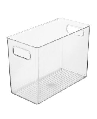 Pantry Storage Bin with Handles - Clear - Made in USA