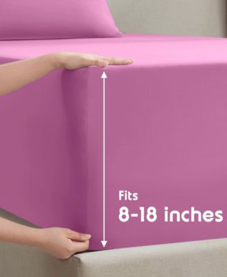 Premier Collection Deep Pocket 3 Piece Sheet Set, Twin