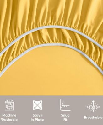 Premier Collection Deep Pocket 4 Piece Sheet Set, King