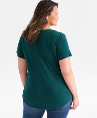 Plus Size  Joyful Graphic T-Shirt, Macy's Exclusive 