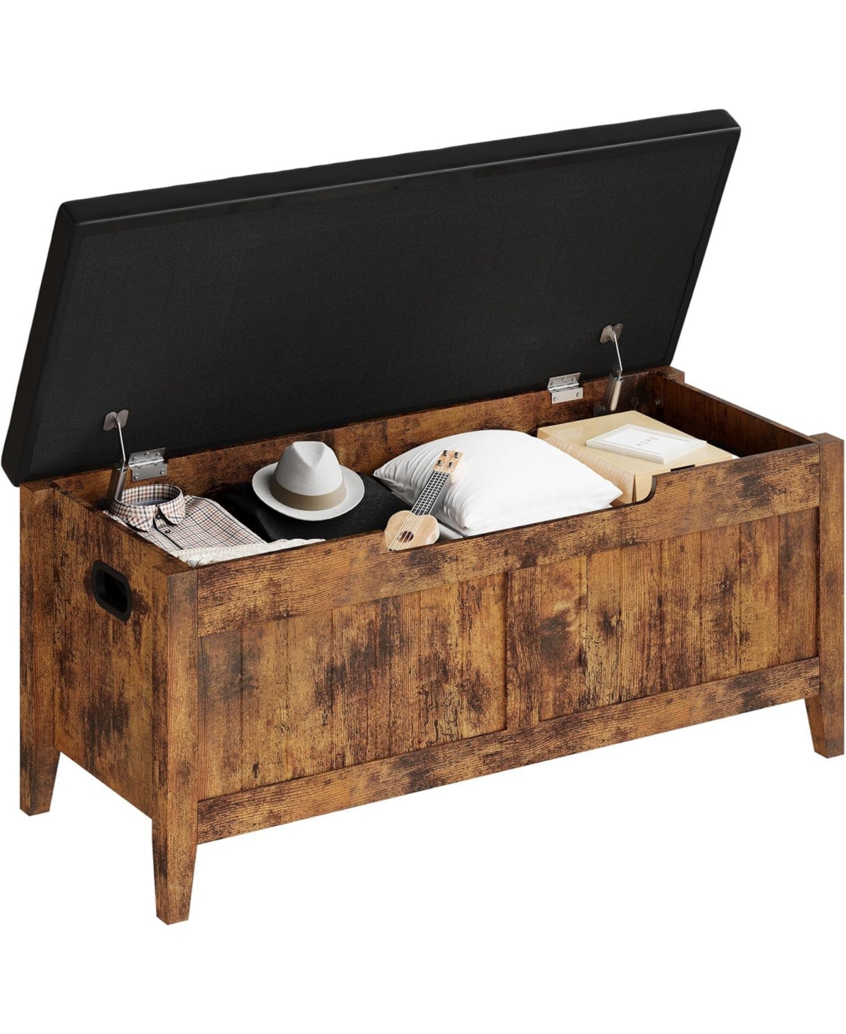 Gaomon Storage Bench, 39.4" Wooden with