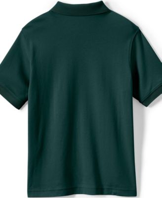 Big Boys Husky Short Sleeve Interlock Polo Shirt