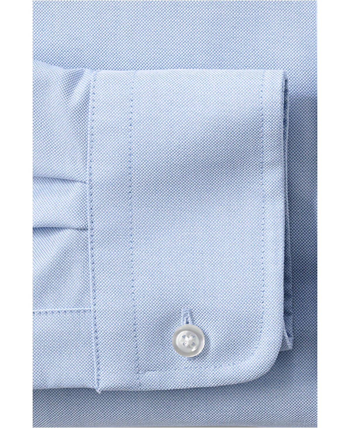 Lands' End Men's Long Sleeve Solid Oxford Dress Shirt