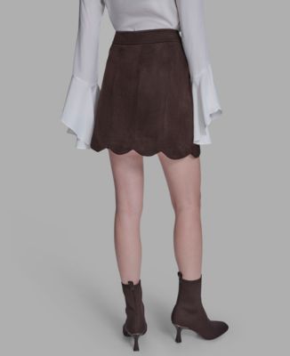 Women's Tulip Hem Mini Skirt