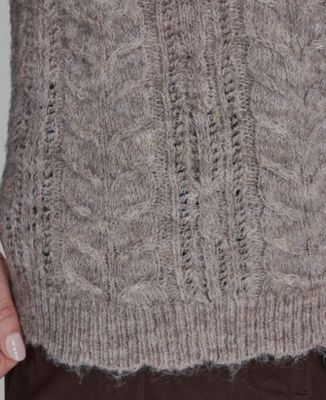 Women's Short Sleeve Crewneck Sweater