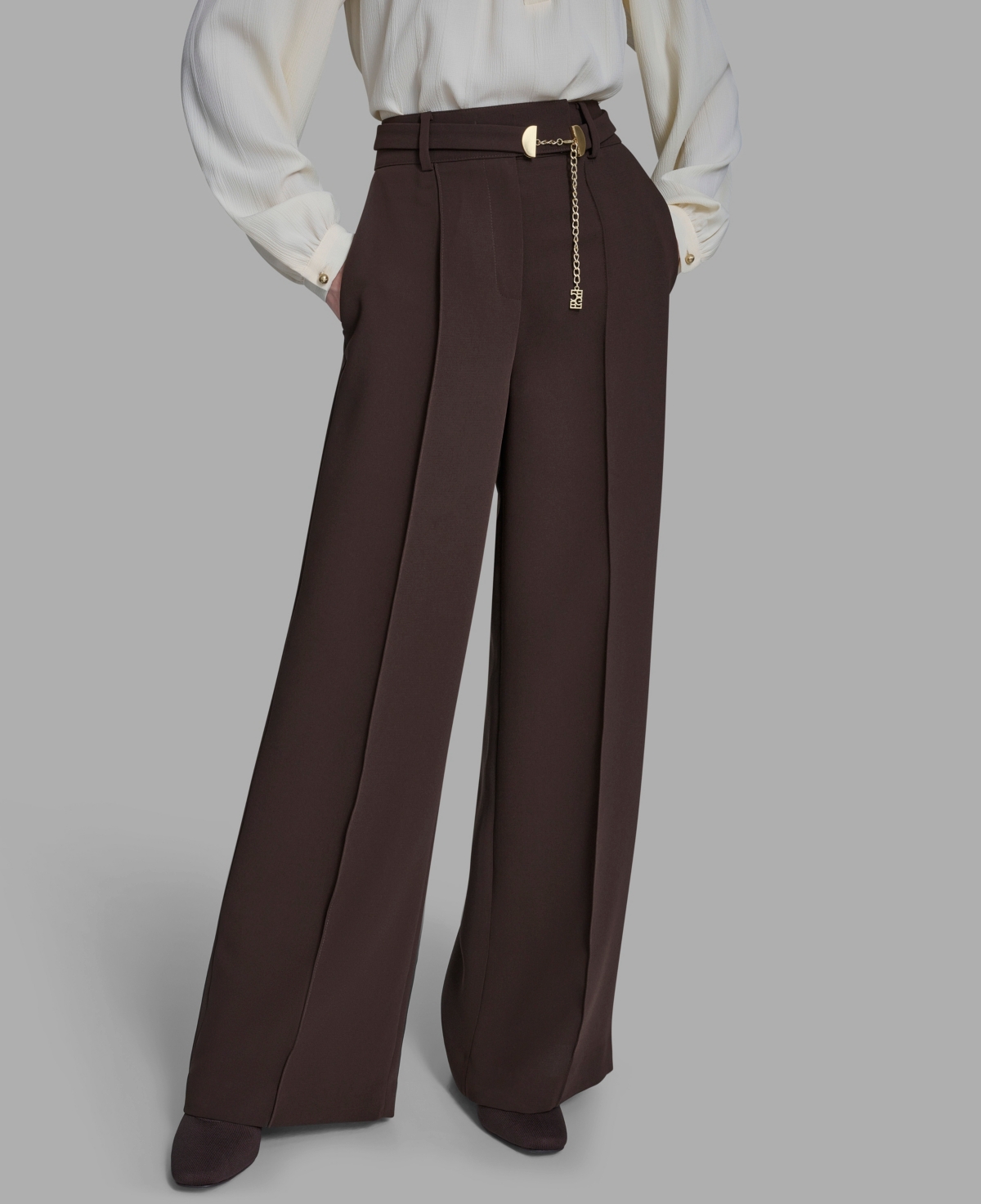 Bcbg Women's Wide Leg Crop Pants