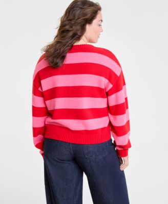 Women's Minnie Mouse Crewneck Sweater, Macy's Exclusive