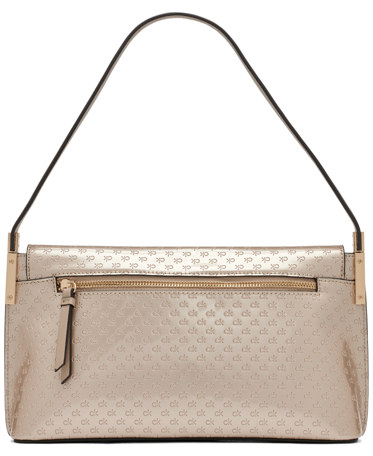 Calvin Klein Women's Verne Mini Shoulder Bag In Silver