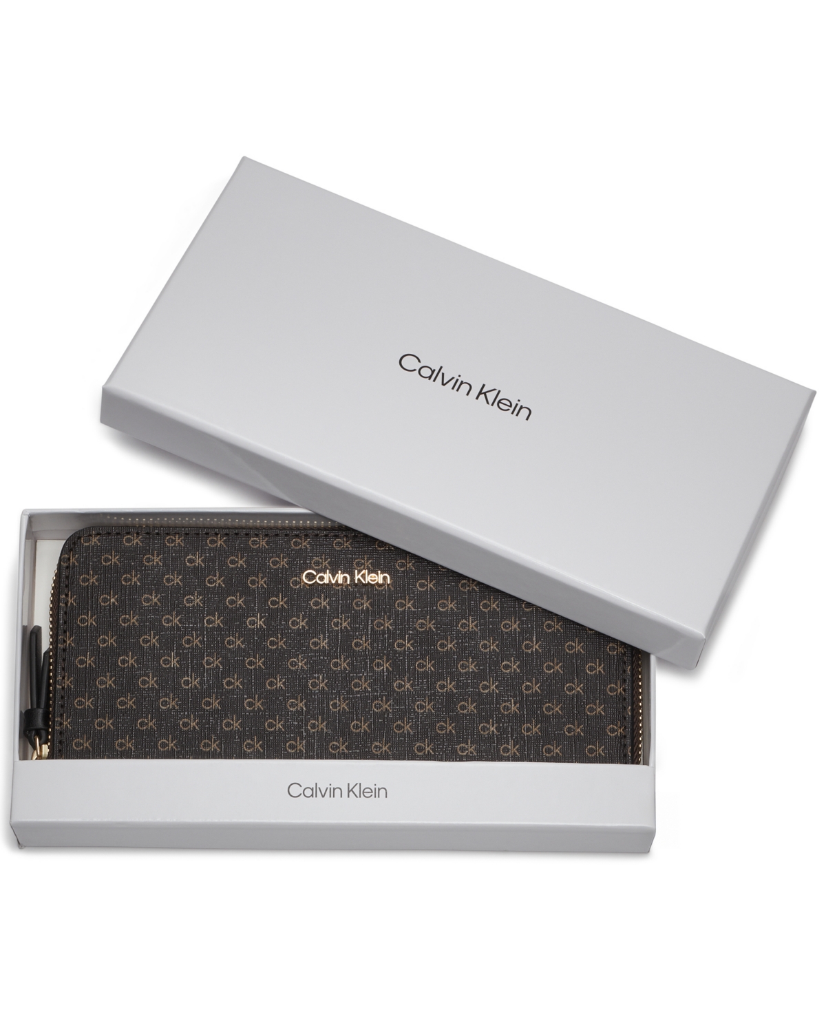 Calvin Klein Women's Moon Mini Wallet Bag In Black