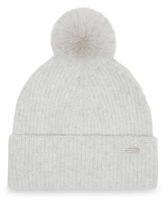 Women's Caught Brushed Fine Rib Knit Beanie