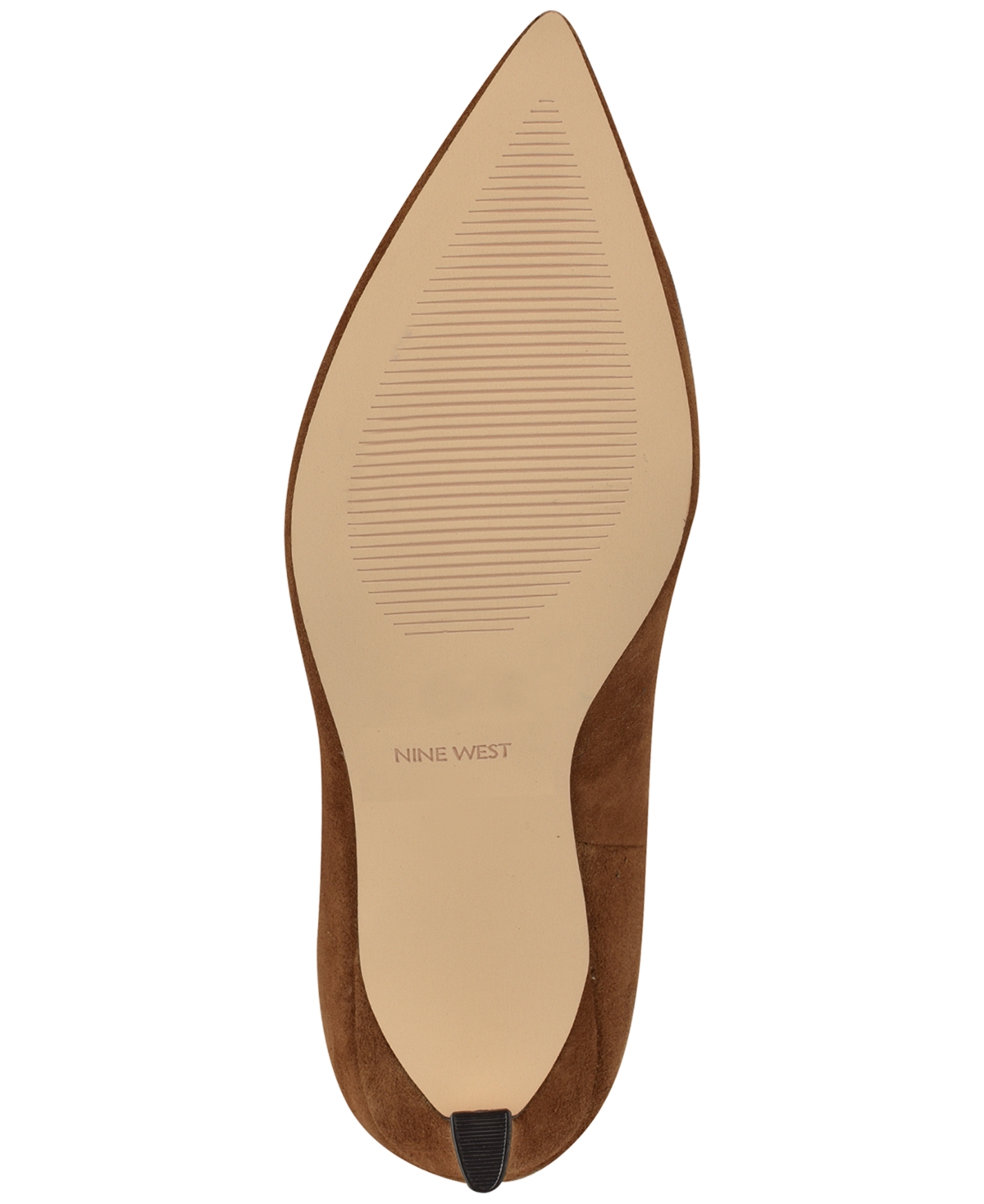 Nine West Women's Lorthey Wide Calf Tall Stiletto Dress Boots In Brown