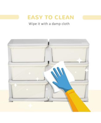 29.5&amp;#x22; 3 Tier Kids Storage Unit Dresser Tower,