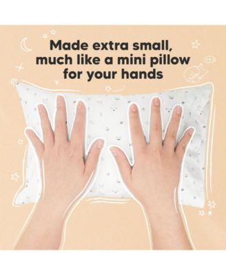 Mini Toddler Pillow and Pillowcase for Crib, 9x13 Small Pillow for Toddler, Kids Travel Pillow