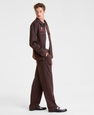 Men's Pinstripe Pants, Macy's Exclusive