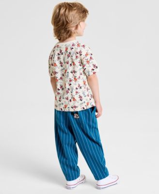 Boys 2T-7 Mickey & Friends Short-Sleeve T-Shirt, Macy's Exclusive