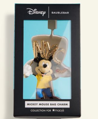 Disney | Macy's 3D Mickey Mouse NYC Bag Charm, Macy's Exclusive