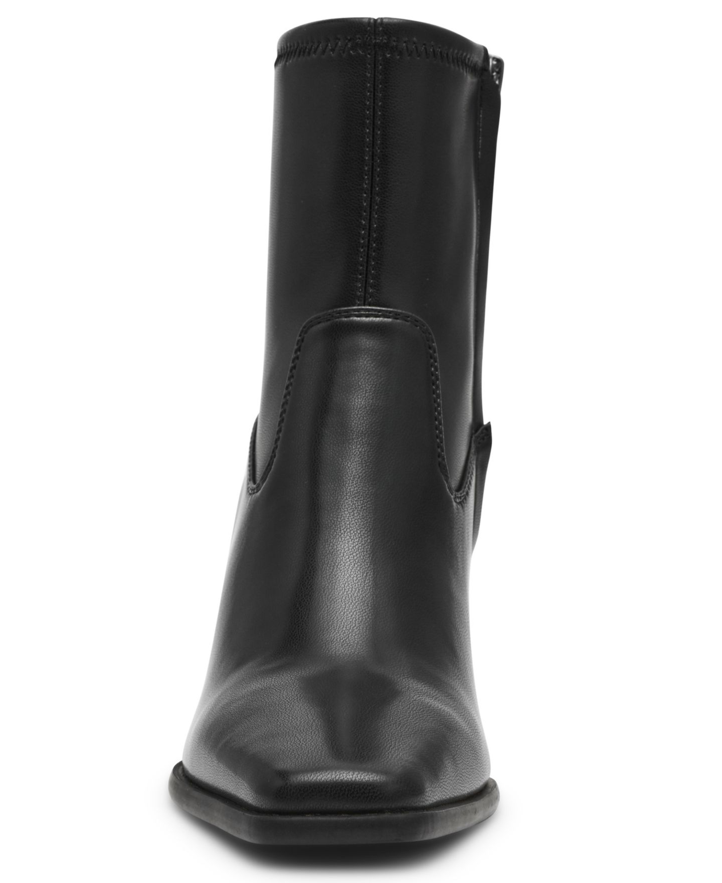 Женские ботинки Anne Klein Paidge Block Heel Dress Booties, цвет: Чёрный — фото 6
