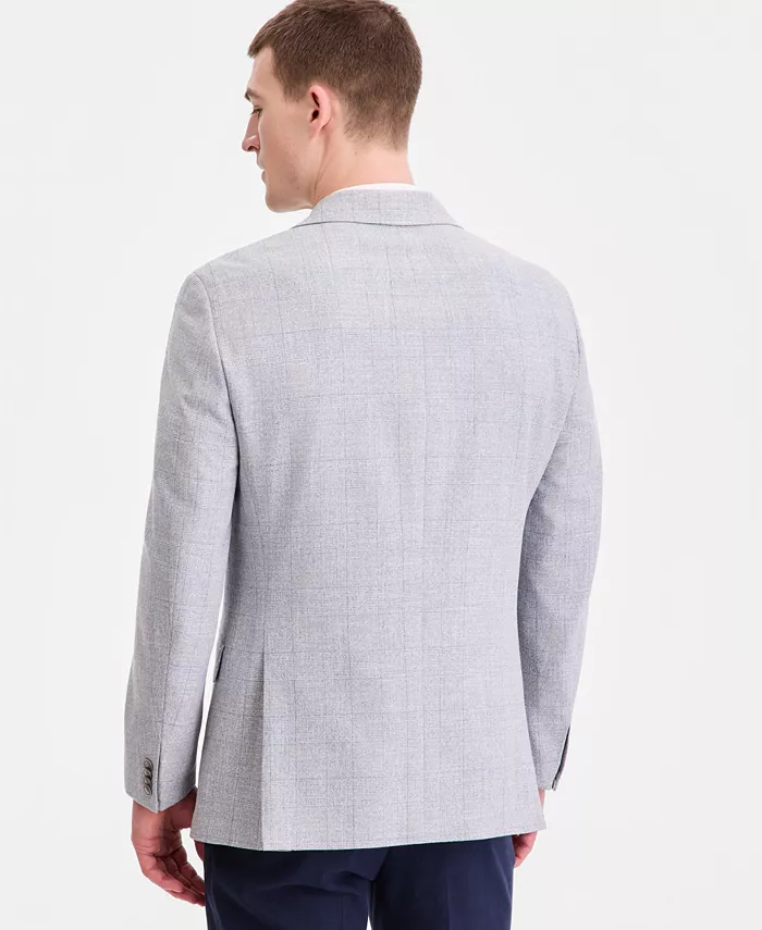 Men's Modern-Fit Patterned Blazer - thumbnail 7