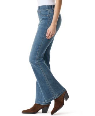 Women's Shape Effect Pull-On Flare Jeans