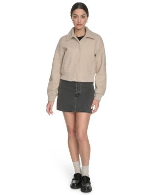 Women's Laydown Collar Bomber Jacket