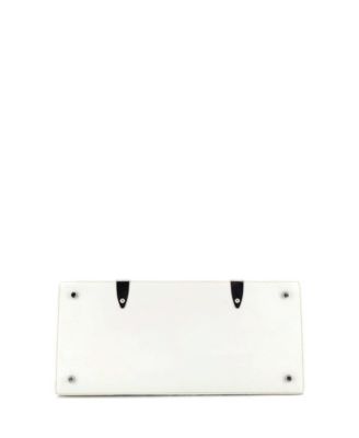 MM Saigon Top Handle Bag Coated Canvas with Leather