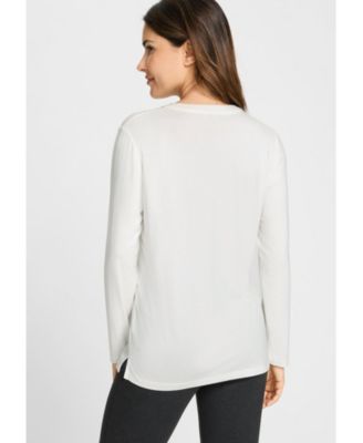 Women's Placket Neck T-Shirt