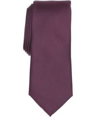 Men's Gilded Solid Slim Tie, Macy's Exclusive