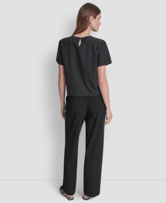 Women's Crewneck Short Sleeves Top