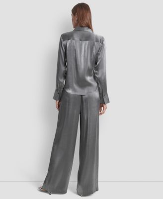 Women's Pocket Detail Long Sleeve Top