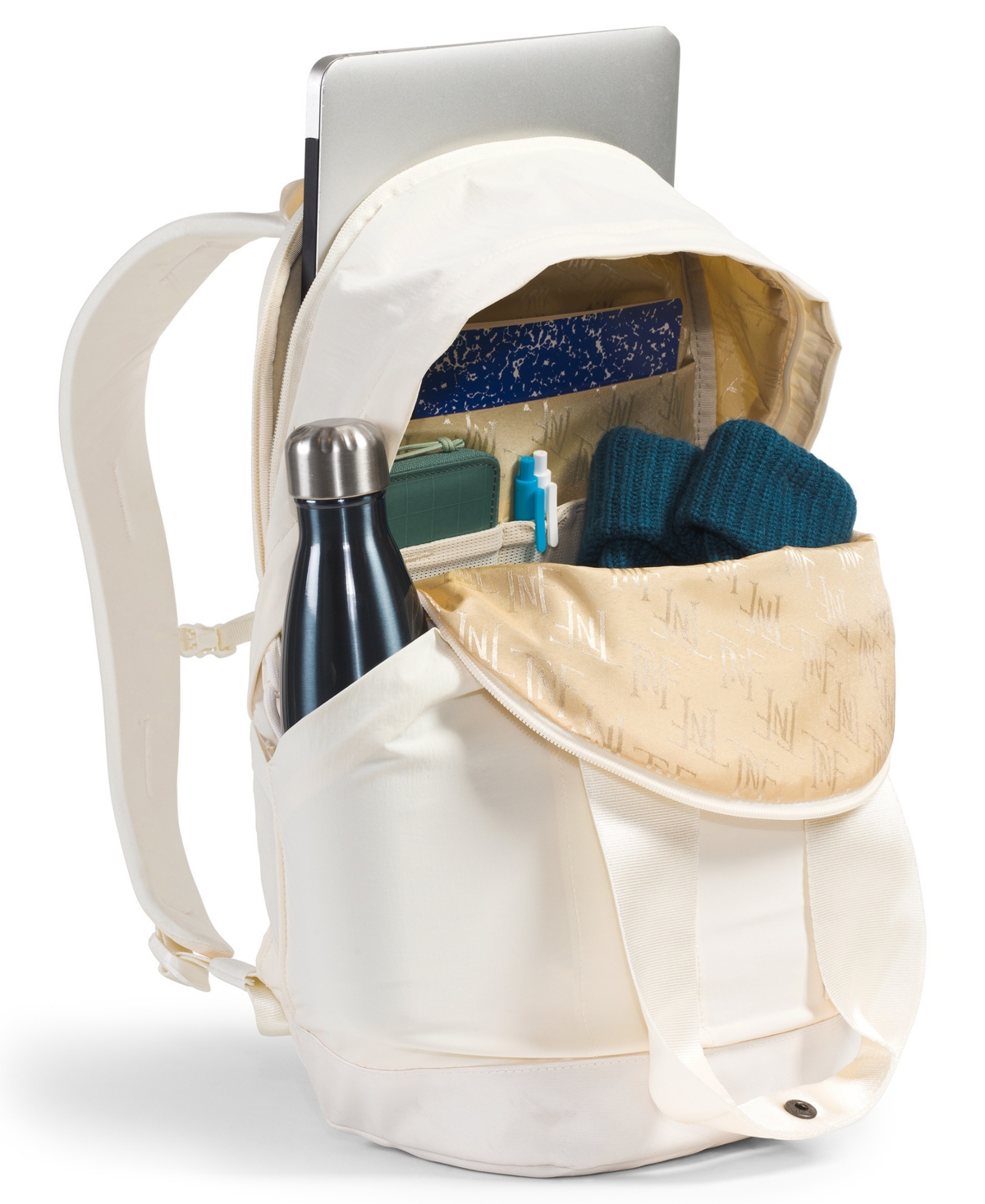 The North Face Women's Never Stop Stand-up Daypack In White