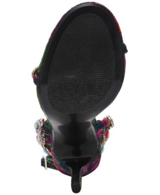 Tamala Gemstone-Embellished Strappy Dress Sandals