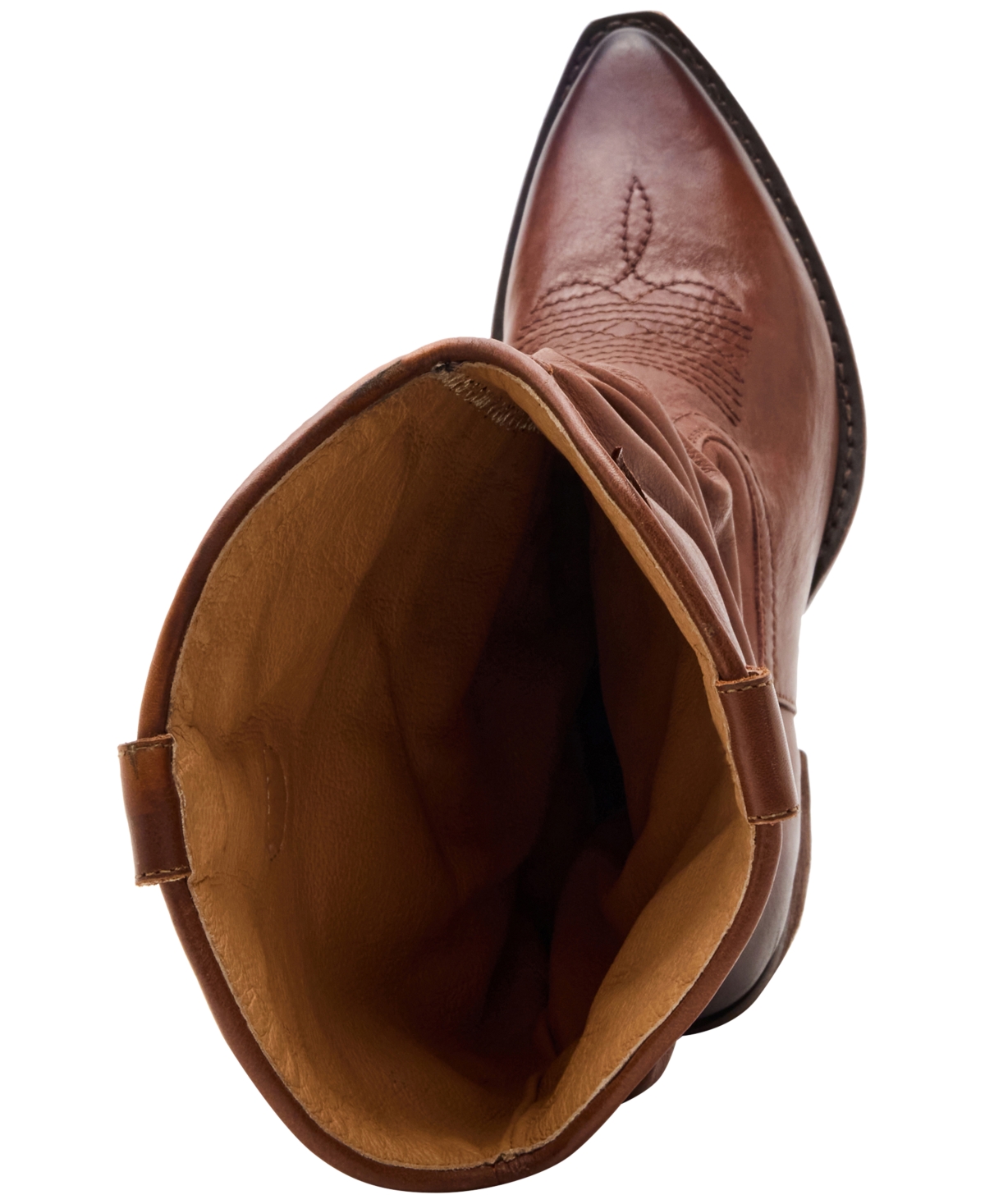 Steve Madden Stage Slouchy Western Boots In Brown