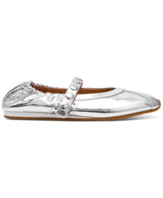 Anaya-St Studded Mary-Jane Ballet Flats