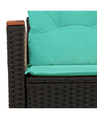 Garden Sofa Black